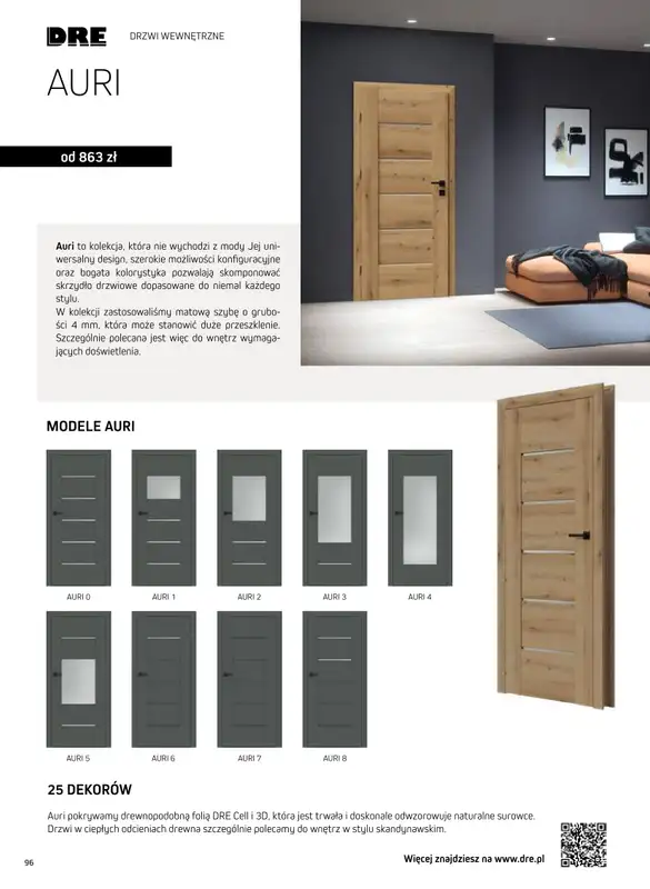 Komfort - gazetka promocyjna Katalog podłogi i drzwi 2024/2025 od poniedziałku 01.01 do środy 31.12 - strona 96