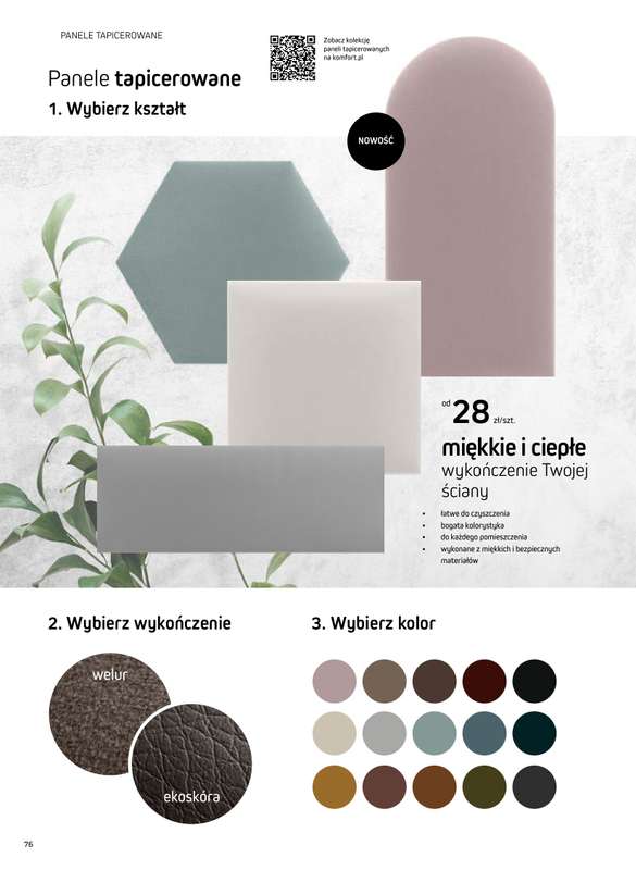 Komfort - gazetka promocyjna Katalog podłogi i drzwi 2024/2025 od poniedziałku 01.01 do środy 31.12 - strona 76