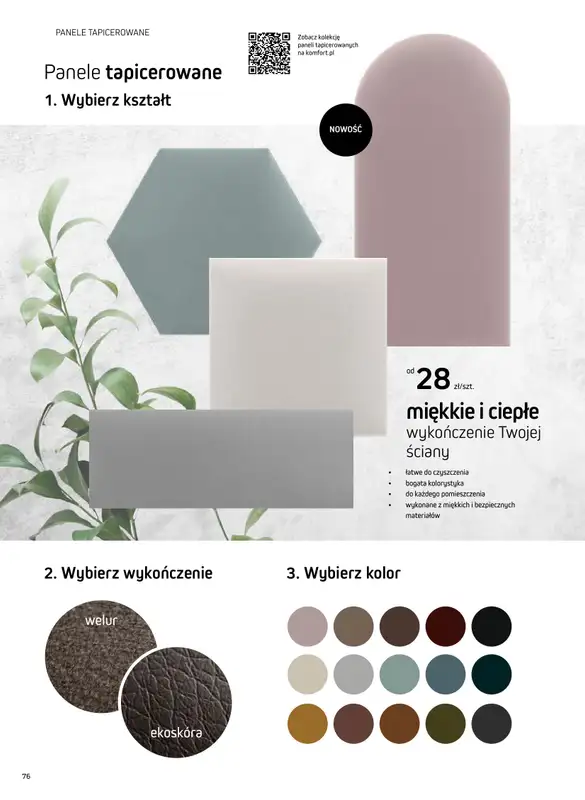 Komfort - gazetka promocyjna Katalog podłogi i drzwi 2024/2025 od poniedziałku 01.01 do środy 31.12 - strona 76