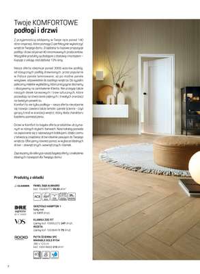 Komfort - gazetka promocyjna Katalog podłogi i drzwi 2024/2025 od poniedziałku 01.01 do środy 31.12 - strona 2