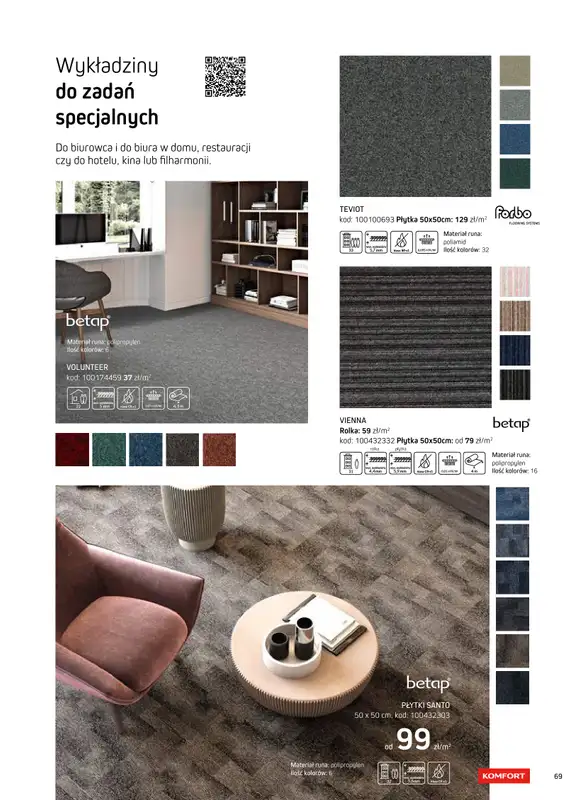 Komfort - gazetka promocyjna Katalog podłogi i drzwi 2024/2025 od poniedziałku 01.01 do środy 31.12 - strona 69