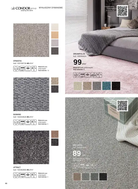 Komfort - gazetka promocyjna Katalog podłogi i drzwi 2024/2025 od poniedziałku 01.01 do środy 31.12 - strona 66