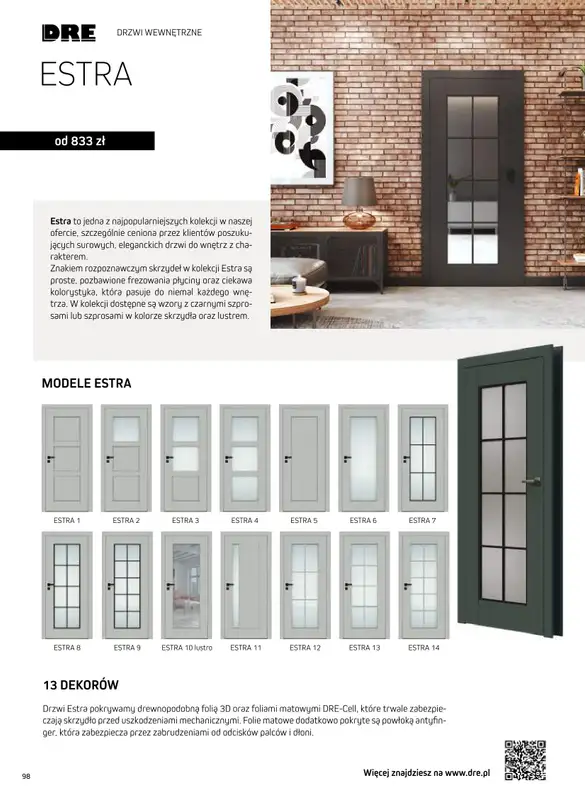 Komfort - gazetka promocyjna Katalog podłogi i drzwi 2024/2025 od poniedziałku 01.01 do środy 31.12 - strona 98