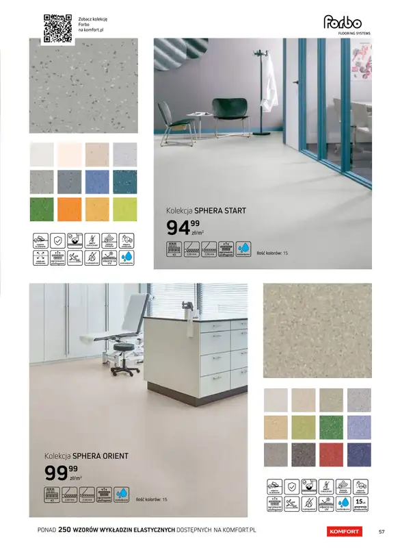 Komfort - gazetka promocyjna Katalog podłogi i drzwi 2024/2025 od poniedziałku 01.01 do środy 31.12 - strona 57