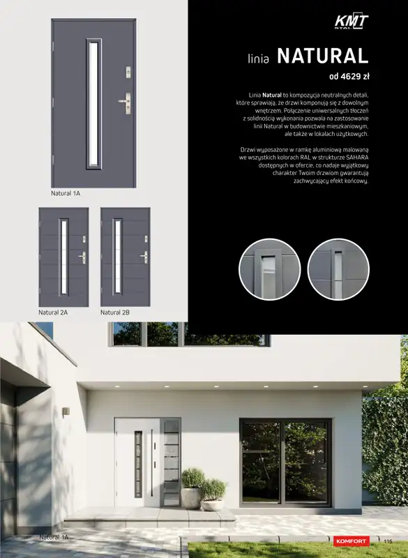 Komfort - gazetka promocyjna Katalog podłogi i drzwi 2024/2025 od poniedziałku 01.01 do środy 31.12 - strona 115