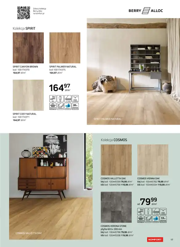 Komfort - gazetka promocyjna Katalog podłogi i drzwi 2024/2025 od poniedziałku 01.01 do środy 31.12 - strona 17