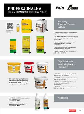 Komfort - gazetka promocyjna Katalog podłogi i drzwi 2024/2025 od poniedziałku 01.01 do środy 31.12 - strona 23