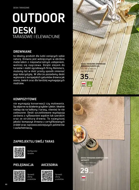 Komfort - gazetka promocyjna Katalog podłogi i drzwi 2024/2025 od poniedziałku 01.01 do środy 31.12 - strona 80