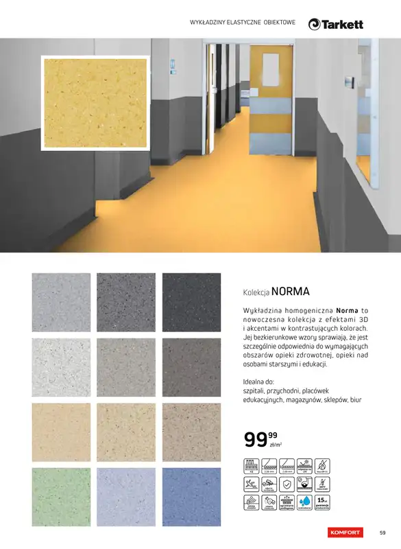 Komfort - gazetka promocyjna Katalog podłogi i drzwi 2024/2025 od poniedziałku 01.01 do środy 31.12 - strona 59