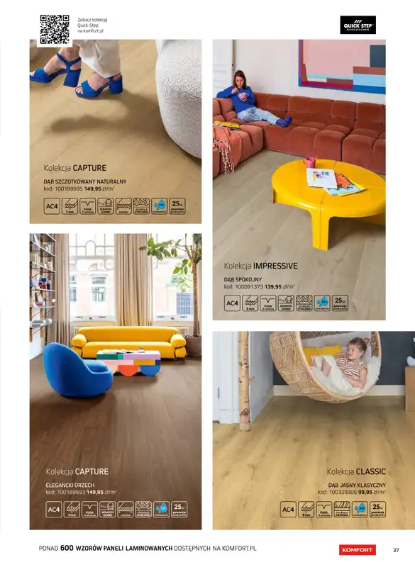 Komfort - gazetka promocyjna Katalog podłogi i drzwi 2024/2025 od poniedziałku 01.01 do środy 31.12 - strona 37