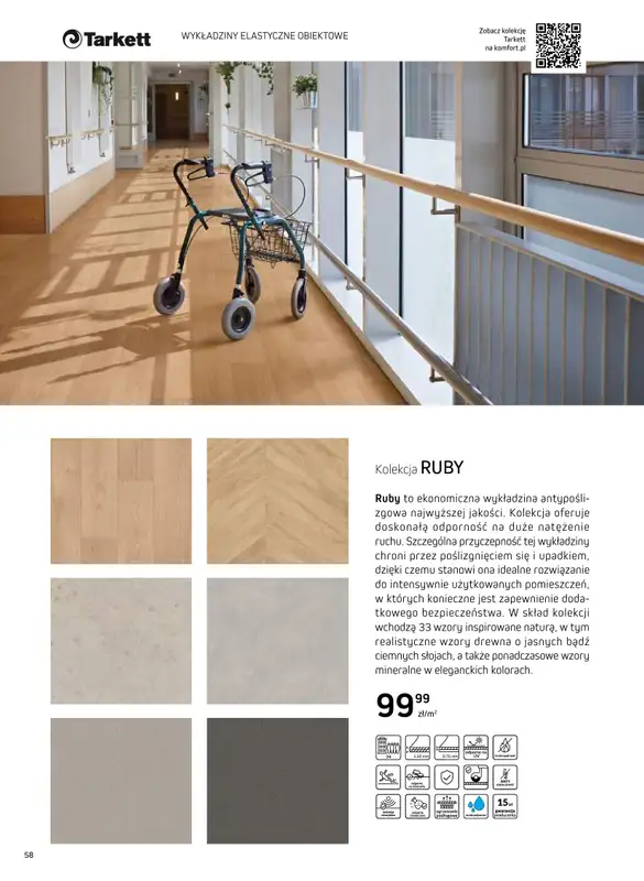 Komfort - gazetka promocyjna Katalog podłogi i drzwi 2024/2025 od poniedziałku 01.01 do środy 31.12 - strona 58