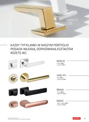 Komfort - gazetka promocyjna Katalog podłogi i drzwi 2024/2025 od poniedziałku 01.01 do środy 31.12 - strona 123 Komfort - gazetka promocyjna Katalog podłogi i drzwi 2024/2025 od poniedziałku 01.01 do środy 31.12 - strona 123