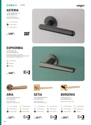 Komfort - gazetka promocyjna Katalog podłogi i drzwi 2024/2025 od poniedziałku 01.01 do środy 31.12 - strona 128 Komfort - gazetka promocyjna Katalog podłogi i drzwi 2024/2025 od poniedziałku 01.01 do środy 31.12 - strona 128