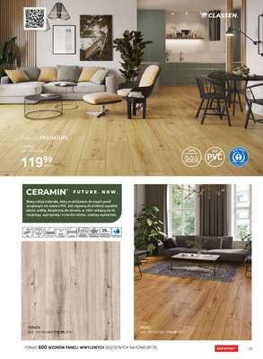 Komfort - gazetka promocyjna Katalog podłogi i drzwi 2024/2025 od poniedziałku 01.01 do środy 31.12 - strona 21