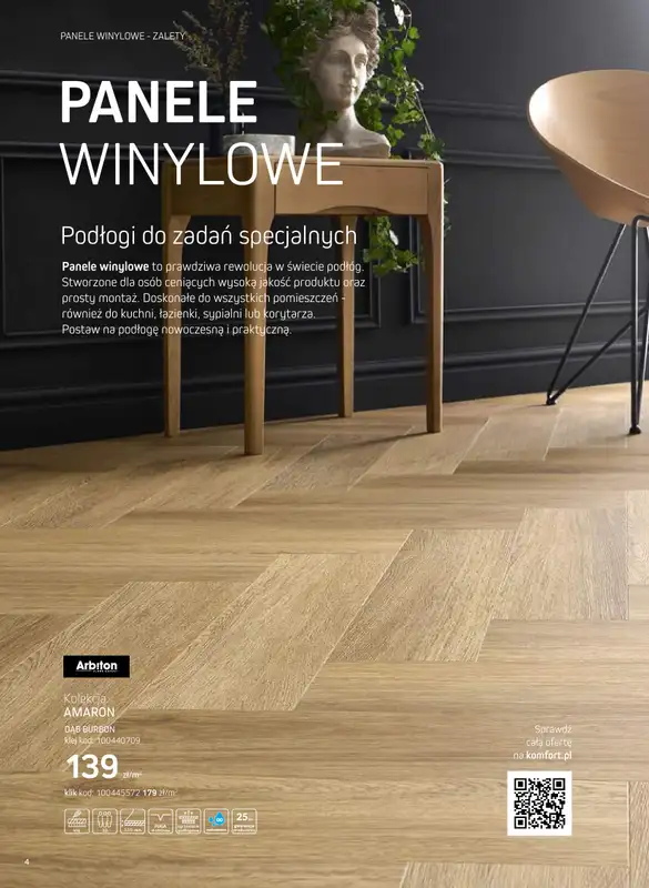 Komfort - gazetka promocyjna Katalog podłogi i drzwi 2024/2025 od poniedziałku 01.01 do środy 31.12 - strona 4