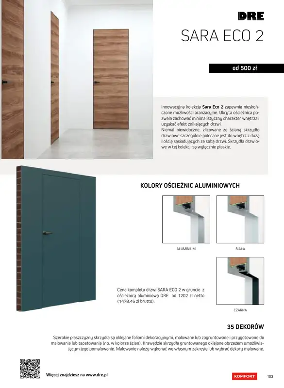 Komfort - gazetka promocyjna Katalog podłogi i drzwi 2024/2025 od poniedziałku 01.01 do środy 31.12 - strona 103