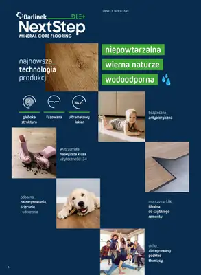Komfort - gazetka promocyjna Katalog podłogi i drzwi 2024/2025 od poniedziałku 01.01 do środy 31.12 - strona 6 Komfort - gazetka promocyjna Katalog podłogi i drzwi 2024/2025 od poniedziałku 01.01 do środy 31.12 - strona 6
