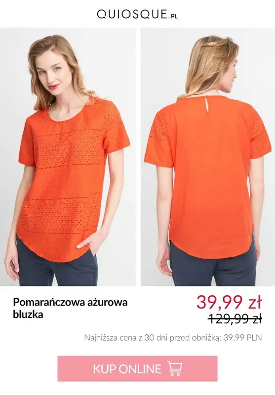 Quiosque - gazetka promocyjna Likwidacja kolekcji od środy 30.07  - strona 8