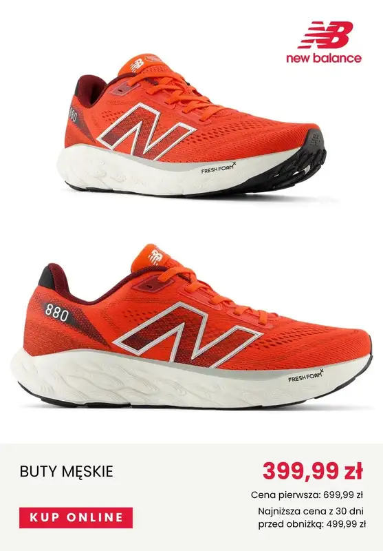 New Balance - gazetka promocyjna SALE - Buty do biegania od środy 30.07 do niedzieli 10.08 - strona 7
