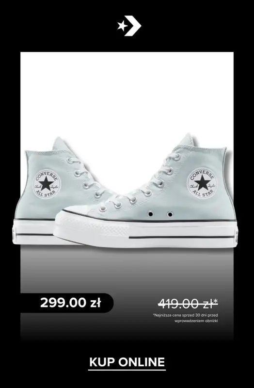 Converse - gazetka promocyjna Platformy do -40% od środy 30.07  - strona 10