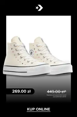 Converse - gazetka promocyjna Platformy do -40% od środy 30.07  - strona 9