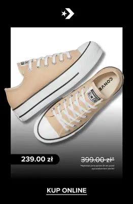 Converse - gazetka promocyjna Platformy do -40% od środy 30.07  - strona 4