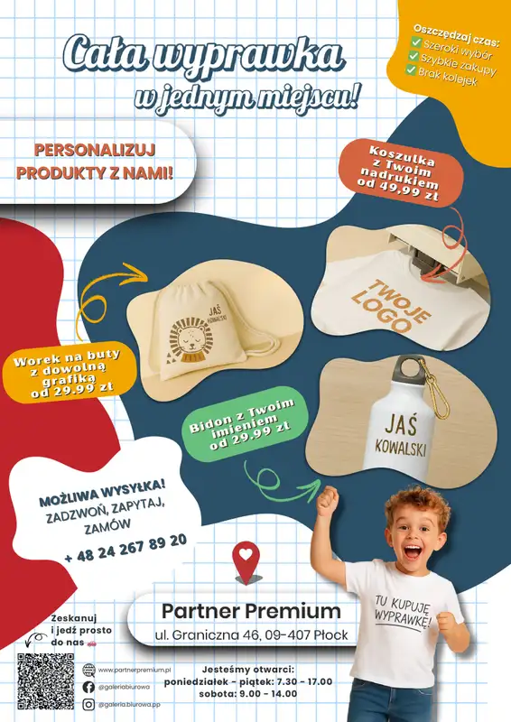 Partner Premium - gazetka promocyjna Back to School - Wyprawka Szkolna od piątku 01.08 do soboty 06.09 - strona 16