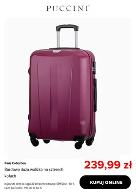 Puccini - gazetka promocyjna Walizki do -70% od czwartku 31.07 do czwartku 07.08 - strona 7