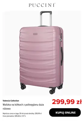 Puccini - gazetka promocyjna Walizki do -70% od czwartku 31.07 do czwartku 07.08 - strona 4