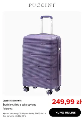 Puccini - gazetka promocyjna Walizki do -70% od czwartku 31.07 do czwartku 07.08 - strona 5