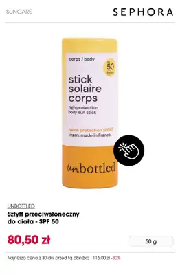 Sephora - gazetka promocyjna Do -30% na pielęgnację słoneczną od czwartku 31.07 do poniedziałku 29.09 - strona 6