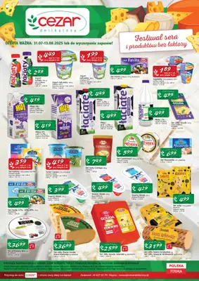 CEZAR Delikatesy - gazetka promocyjna Gazetka od czwartku 31.07 do środy 13.08 - strona 3 CEZAR Delikatesy - gazetka promocyjna Gazetka od czwartku 31.07 do środy 13.08 - strona 3