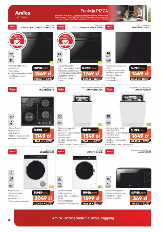 Max Elektro - gazetka promocyjna Gazetka od czwartku 31.07 do poniedziałku 01.09 - strona 6