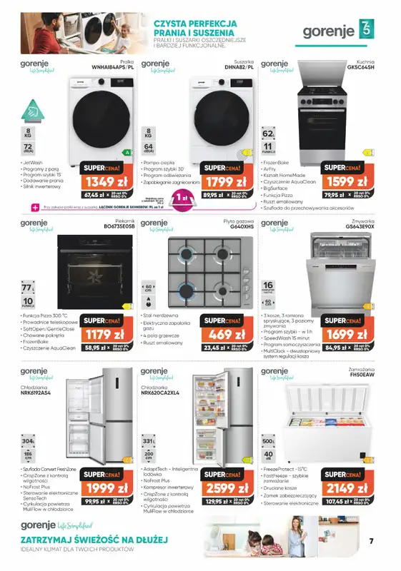 Max Elektro - gazetka promocyjna Gazetka od czwartku 31.07 do poniedziałku 01.09 - strona 7