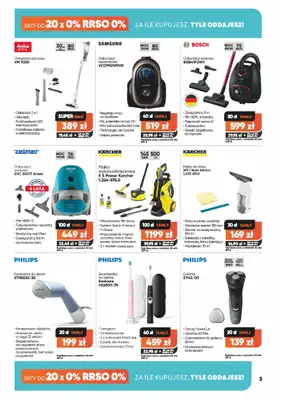 Max Elektro - gazetka promocyjna Gazetka od czwartku 31.07 do poniedziałku 01.09 - strona 3 Max Elektro - gazetka promocyjna Gazetka od czwartku 31.07 do poniedziałku 01.09 - strona 3