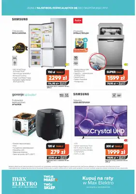 Max Elektro - gazetka promocyjna Gazetka od czwartku 31.07 do poniedziałku 01.09 - strona 12 Max Elektro - gazetka promocyjna Gazetka od czwartku 31.07 do poniedziałku 01.09 - strona 12