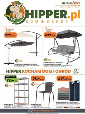 HIPPER.pl - gazetka promocyjna Gazetka od czwartku 31.07 do niedzieli 17.08