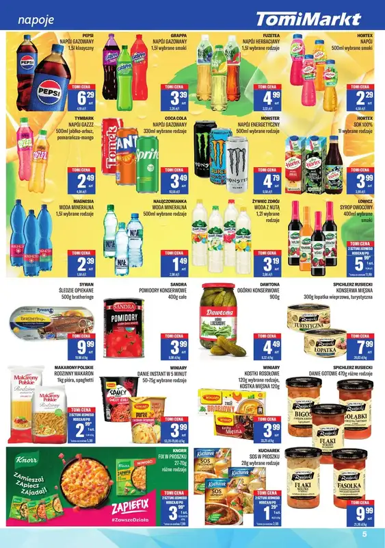 Tomi Markt - gazetka promocyjna Gazetka od piątku 01.08 do czwartku 14.08 - strona 5