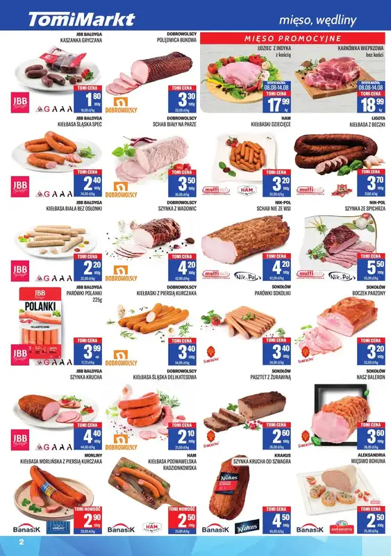 Tomi Markt - gazetka promocyjna Gazetka od piątku 01.08 do czwartku 14.08 - strona 2