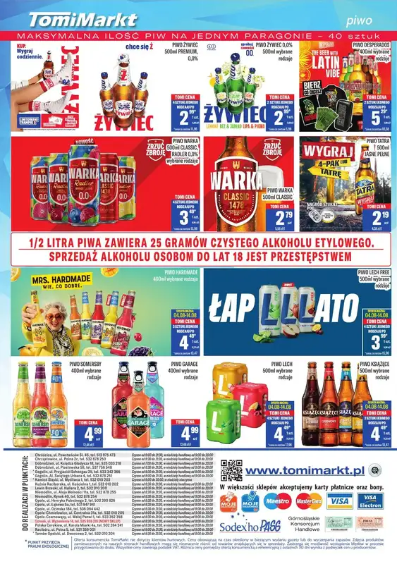 Tomi Markt - gazetka promocyjna Gazetka od piątku 01.08 do czwartku 14.08 - strona 8