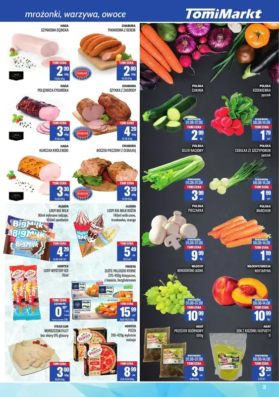 Tomi Markt - gazetka promocyjna Gazetka od piątku 01.08 do czwartku 14.08 - strona 3