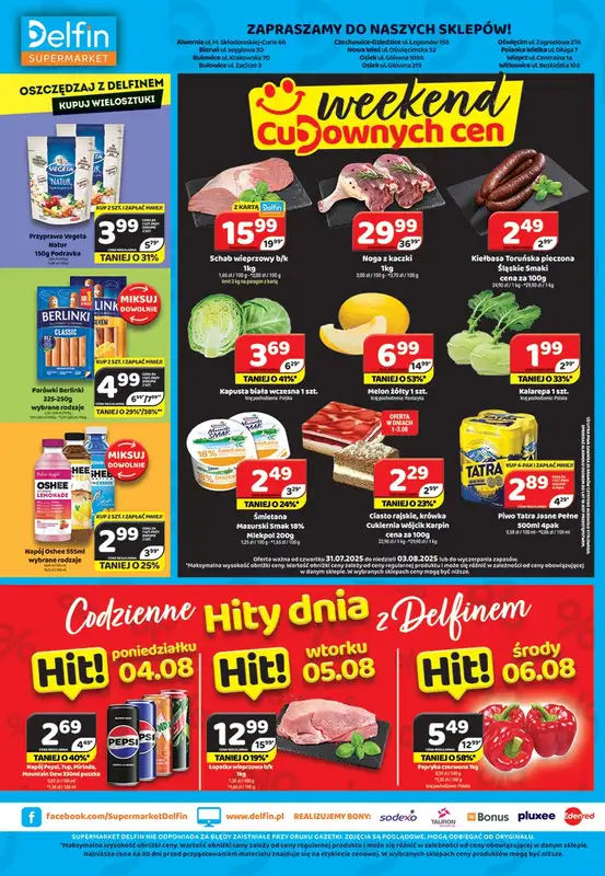 Delfin - gazetka promocyjna Gazetka od piątku 01.08 do niedzieli 10.08 - strona 8