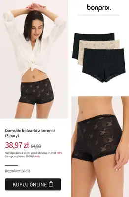 bonprix - gazetka promocyjna Wyprzedaż do 40 zł od piątku 01.08 do czwartku 07.08 - strona 3