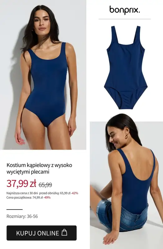 bonprix - gazetka promocyjna Wyprzedaż do 40 zł od piątku 01.08 do czwartku 07.08 - strona 5