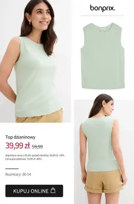 bonprix - gazetka promocyjna Wyprzedaż do 40 zł od piątku 01.08 do czwartku 07.08 - strona 14