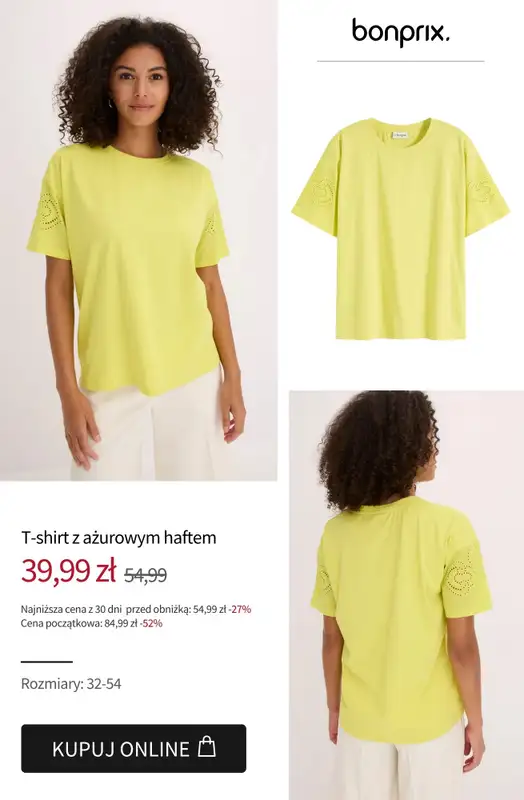 bonprix - gazetka promocyjna Wyprzedaż do 40 zł od piątku 01.08 do czwartku 07.08 - strona 8