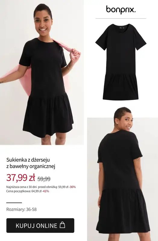 bonprix - gazetka promocyjna Wyprzedaż do 40 zł od piątku 01.08 do czwartku 07.08 - strona 4