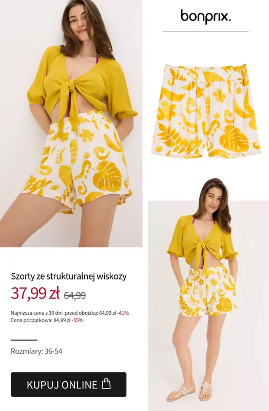 bonprix - gazetka promocyjna Wyprzedaż do 40 zł od piątku 01.08 do czwartku 07.08 - strona 11