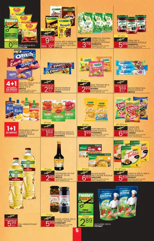 Wafelek - gazetka promocyjna Gazetka od poniedziałku 04.08 do soboty 16.08 - strona 5