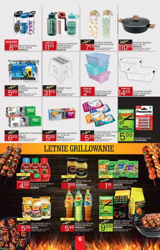 Wafelek - gazetka promocyjna Gazetka od poniedziałku 04.08 do soboty 16.08 - strona 6